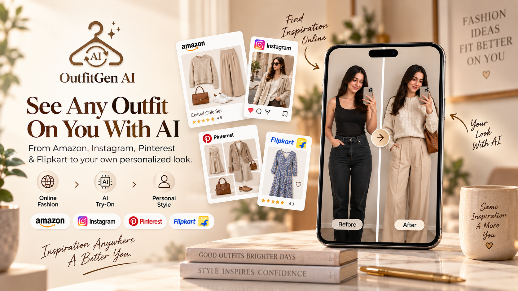 How to Try Any Outfit From Amazon, Instagram, or Pinterest With AI